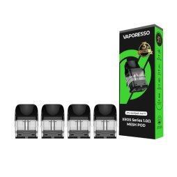 Cartouches 3ml XROS Series 0.6/0.8Ω Corex 3.0 Mesh (4pcs) - Vaporesso