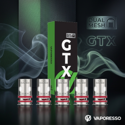 Coil GTX-4 Dual Mesh 0.15/0.20/0.30Ω (5pcs) - Vaporesso