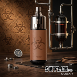 Pod Tornado Skylin Remplissable Vide Lion Leather Orange - Gobar