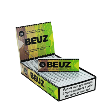 Feuilles A Rouler Brun 11/4 (25pcs) - Beuz