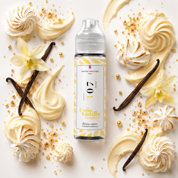 N°407 La Crème Vanille Meringuée 0mg 50ml - Maître Vapotier