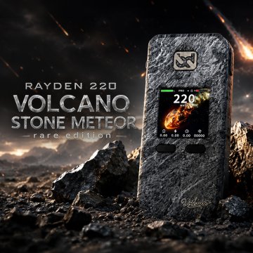 Mod Rayden 220 Volcano Stone Meteor Rare Edition - BD Vape