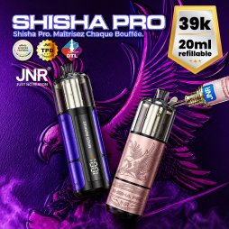 Shisha Pro 39K + 2 E-liquids 1100mAh 20ml / 2% - JNR