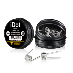 2-Core Clapton Coils Ni80 0.3Ω (10pcs) - Thunder Cloud
