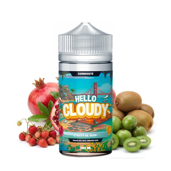 Crystal Bay 0mg 200ml - Hello Cloudy