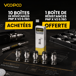 Buy 10 Boxes of PnP X V2 0.15Ω Coils, Get 1 Box of PnP X V2 0.15Ω Coils Free (5pcs) – Voopoo [Offer]