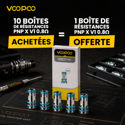 Buy 10 Boxes of PnP X V1 0.8Ω Coils, Get 1 Box of PnP X V1 0.8Ω Coils Free (5pcs) – Voopoo [Offer]