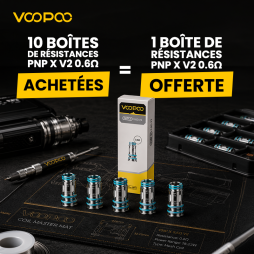 Buy 10 Boxes of PnP X V2 0.6Ω Coils, Get 1 Box of PnP X V2 0.6Ω Coils Free (5pcs) – Voopoo [Offer]