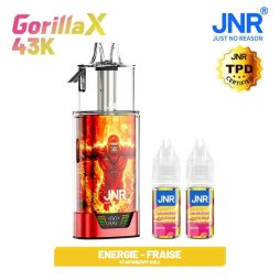 Kit Gorilla X 43K 1000mAh 15ml / 0% - JNR