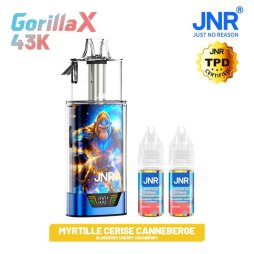 Kit Gorilla X 43K 1000mAh 15ml / 0% - JNR