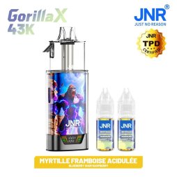 Pack Gorilla X 43K 1000mAh 15ml / 0% - JNR