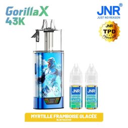 Pack Gorilla X 43K 1000mAh 15ml / 0% - JNR