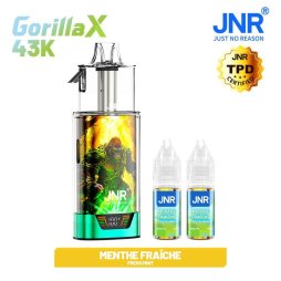 Kit Gorilla X 43K 1000mAh 15ml / 0% - JNR