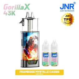 Kit Gorilla X 43K 1000mAh 15ml / 0% - JNR