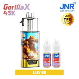 Pack Gorilla X 43K 1000mAh 15ml / 0% - JNR