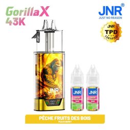 Kit Gorilla X 43K 1000mAh 15ml / 0% - JNR