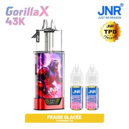 Kit Gorilla X 43K 1000mAh 15ml / 0% - JNR