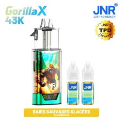 Kit Gorilla X 43K 1000mAh 15ml / 0% - JNR