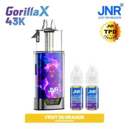 Pack Gorilla X 43K 1000mAh 15ml / 0% - JNR