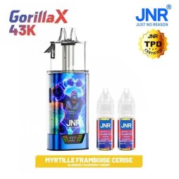 Kit Gorilla X 43K 1000mAh 15ml / 0% - JNR