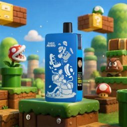 Kit DotPod Max V1.5 5ml 2100mAh Super Mario Engraved Blue - Dotmod