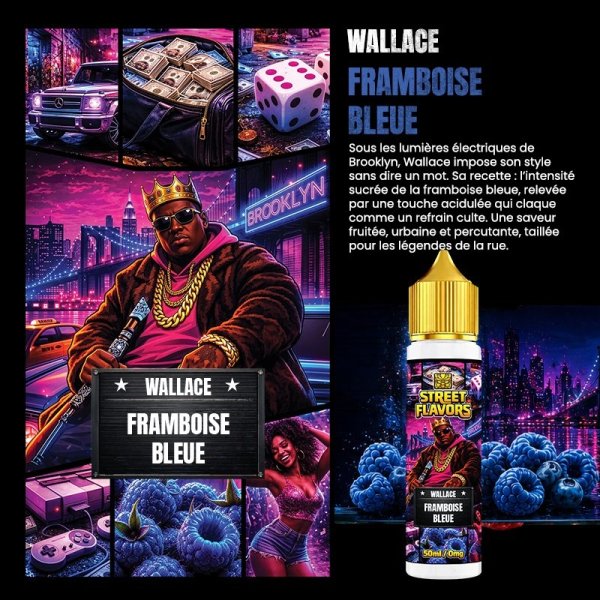Wallace 0mg 50ml - Street Flavors by Tribal Force