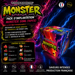 Pack D'implantation Monster 50ml (16pcs) - Monster by Tornadoliq