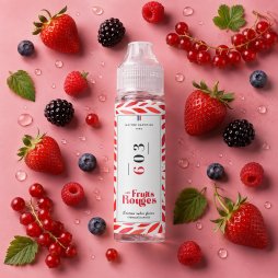 N°603 Fruits Rouges 0mg 50ml - Maître Vapotier