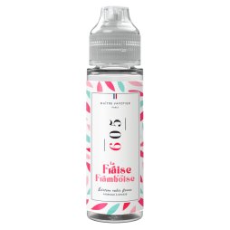 N°605 La Fraise et sa Framboise 0mg 50ml - Maître Vapotier