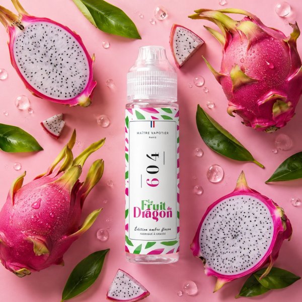N°604 Le Fruit du Dragon 0mg 50ml - Maître Vapotier