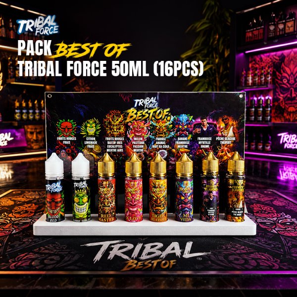 Pack Best of Tribal Force Selection 2 (16pcs 50ml) + 1 Présentoir Offert - Tribal Force