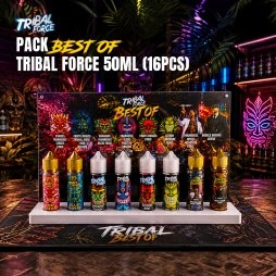 Tribal Force Pack Best of Selection 1 (16pcs 50ml) + 1 Display Stand Free - Tribal Force