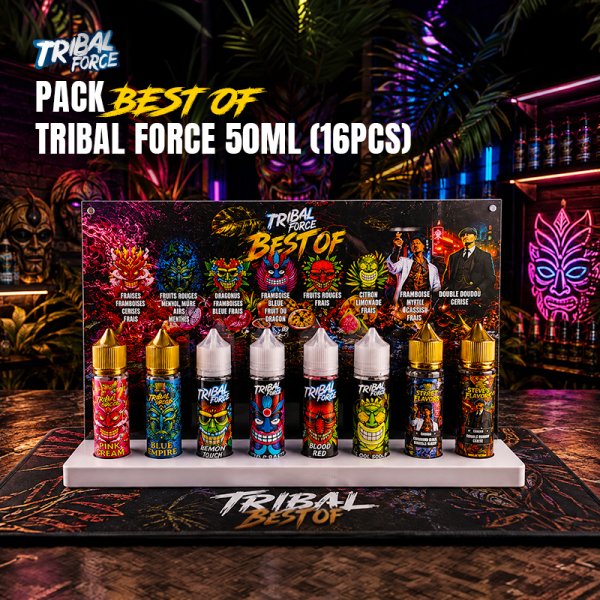 Pack Best of Tribal Force Selection 1 (16pcs 50ml) + 1 Présentoir Offert - Tribal Force