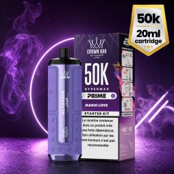 Starter Kit Hypermax Prime 50k 1000mAh 20ml / 6mg - Crown Bar by Al Fakher