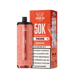 Starter Kit Hypermax Prime 50k 1000mAh 20ml / 6mg - Crown Bar by Al Fakher