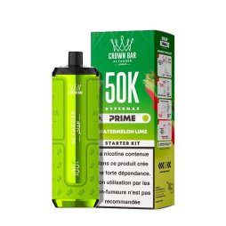 Starter Kit Hypermax Prime 50k 1000mAh 20ml / 6mg - Crown Bar by Al Fakher