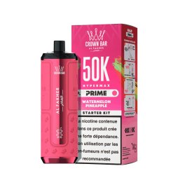 Starter Kit Hypermax Prime 50k 1000mAh 20ml / 6mg - Crown Bar by Al Fakher