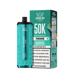 Starter Kit Hypermax Prime 50k 1000mAh 20ml / 6mg - Crown Bar by Al Fakher