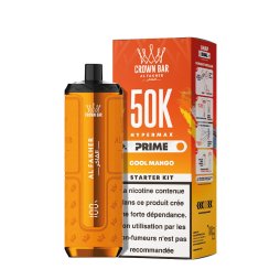 Starter Kit Hypermax Prime 50k 1000mAh 20ml / 6mg - Crown Bar by Al Fakher