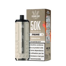 Starter Kit Hypermax Prime 50k 1000mAh 20ml / 6mg - Crown Bar by Al Fakher
