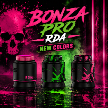 Bonza Pro RDA 26.5mm New Colors - Thunder Cloud x Vaping Bogan