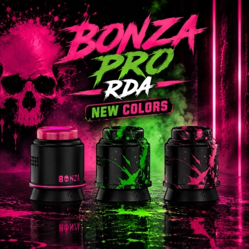 Bonza Pro RDA 26.5mm New Colors - Thunder Cloud x Vaping Bogan