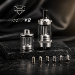 Mood V2 MTL RTA 4.4ml 22.5mm - Telli's Mod