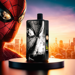 Pack DotPod Max V1.5 5ml 2100mAh Gravé Spider Man Black - Dotmod