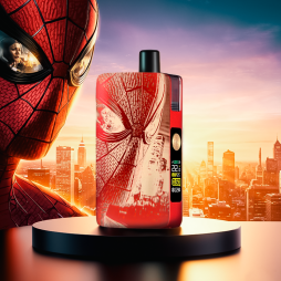 Pack DotPod Max V1.5 5ml 2100mAh Gravé Spider Man Black - Dotmod