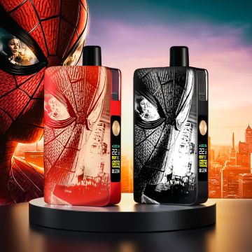 Kit DotPod Max V1.5 5ml 2100mAh Engraved Spider Man Black - Dotmod