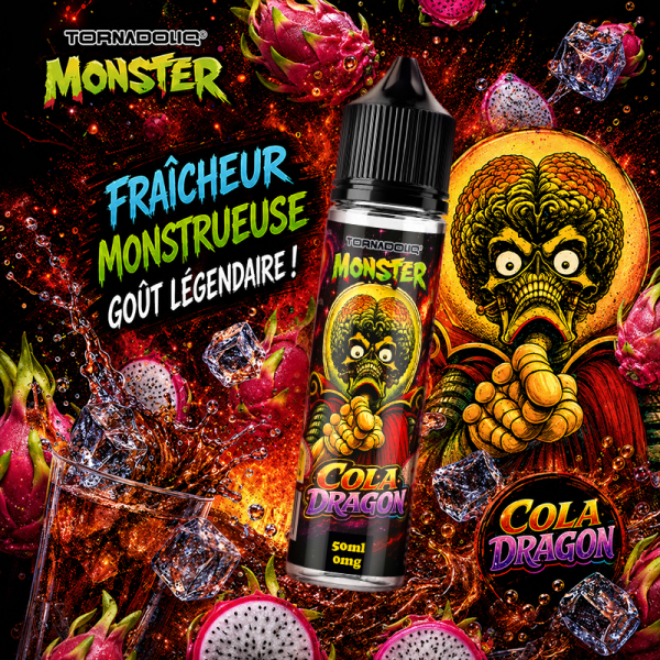 Cola Dragon 0mg 50ml - Monster by Tornadoliq