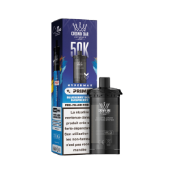 Cartouches Pré-Remplies Hypermax Prime 10+10ml / 6mg (2pc) - Al Fakher