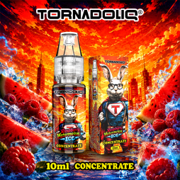Concentré Raspberry Watermelon Ice 10ml - Tornadoliq