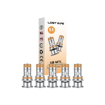 Coils UB MTL 0.8/1.2Ω (5pcs) - Lost Vape